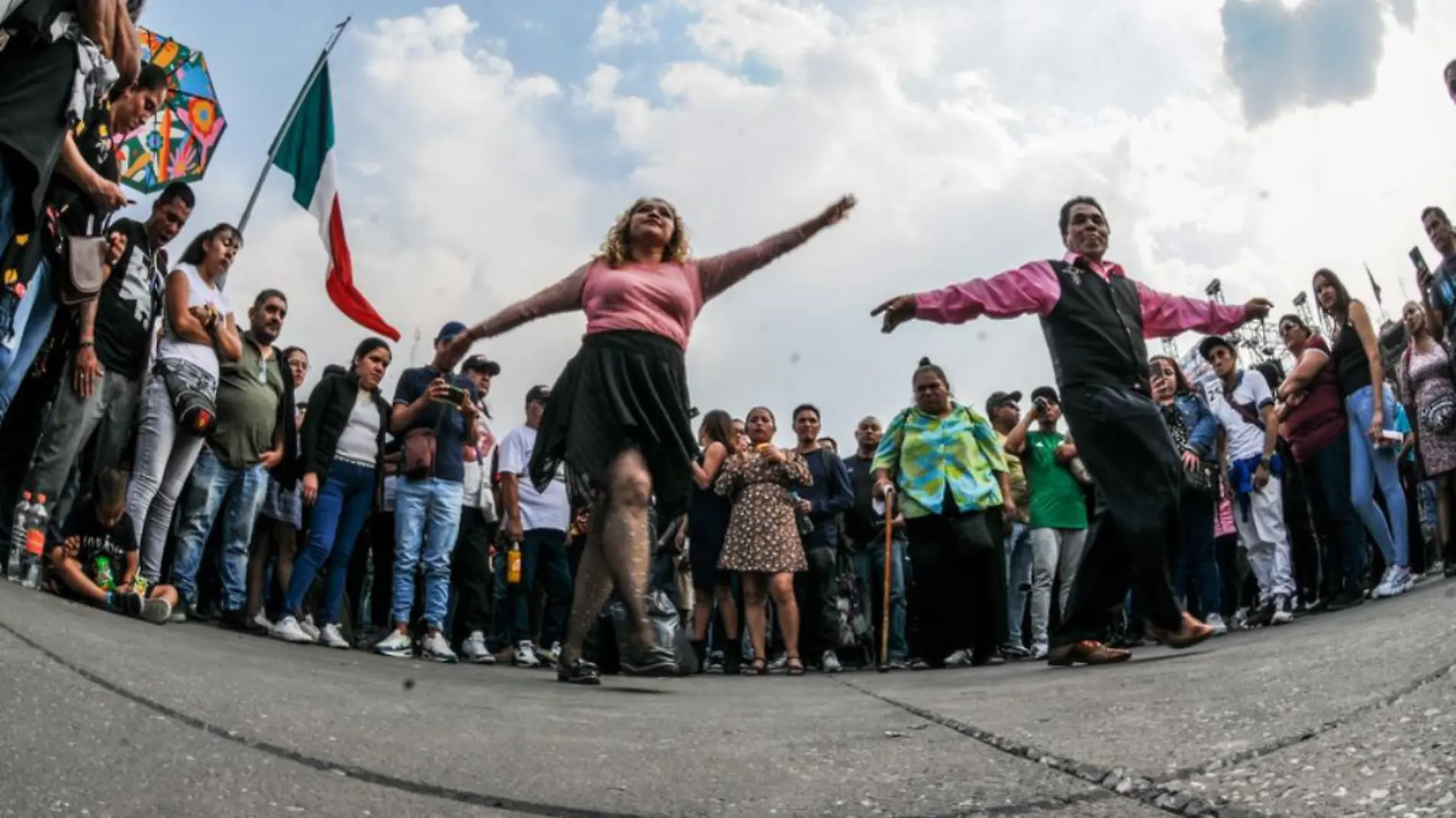 Baile sonidero en Zocalo_4